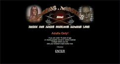 Desktop Screenshot of amazons-vs-monsters.com